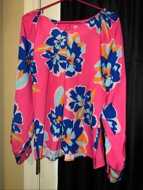 Floral Long Sleeve Blouse